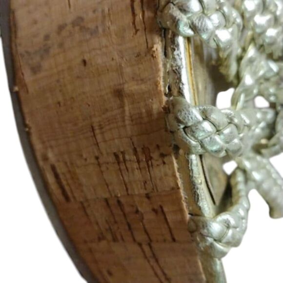 Carlos Santana Gold Woven Cork Platform Wedges 8.5M! - Picture 11 of 12